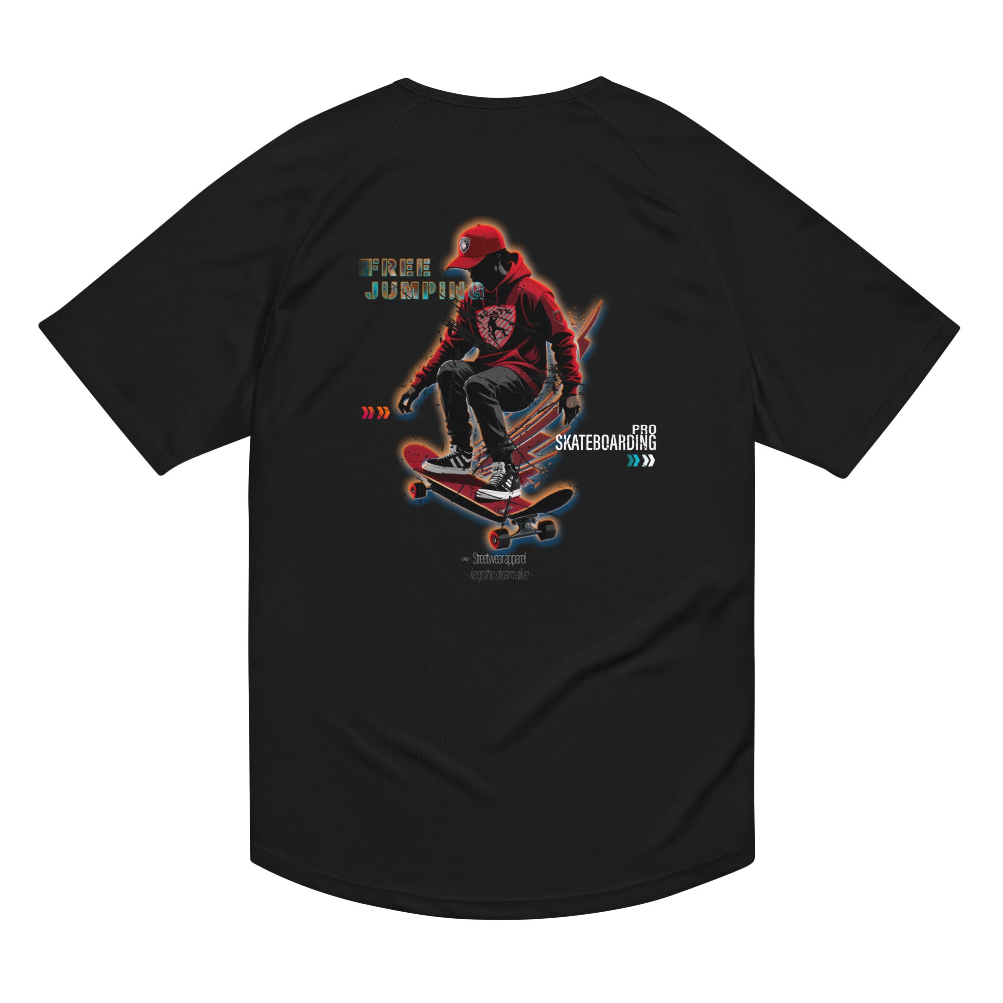 Camiseta deportiva (malla) Hombre Free Jumping