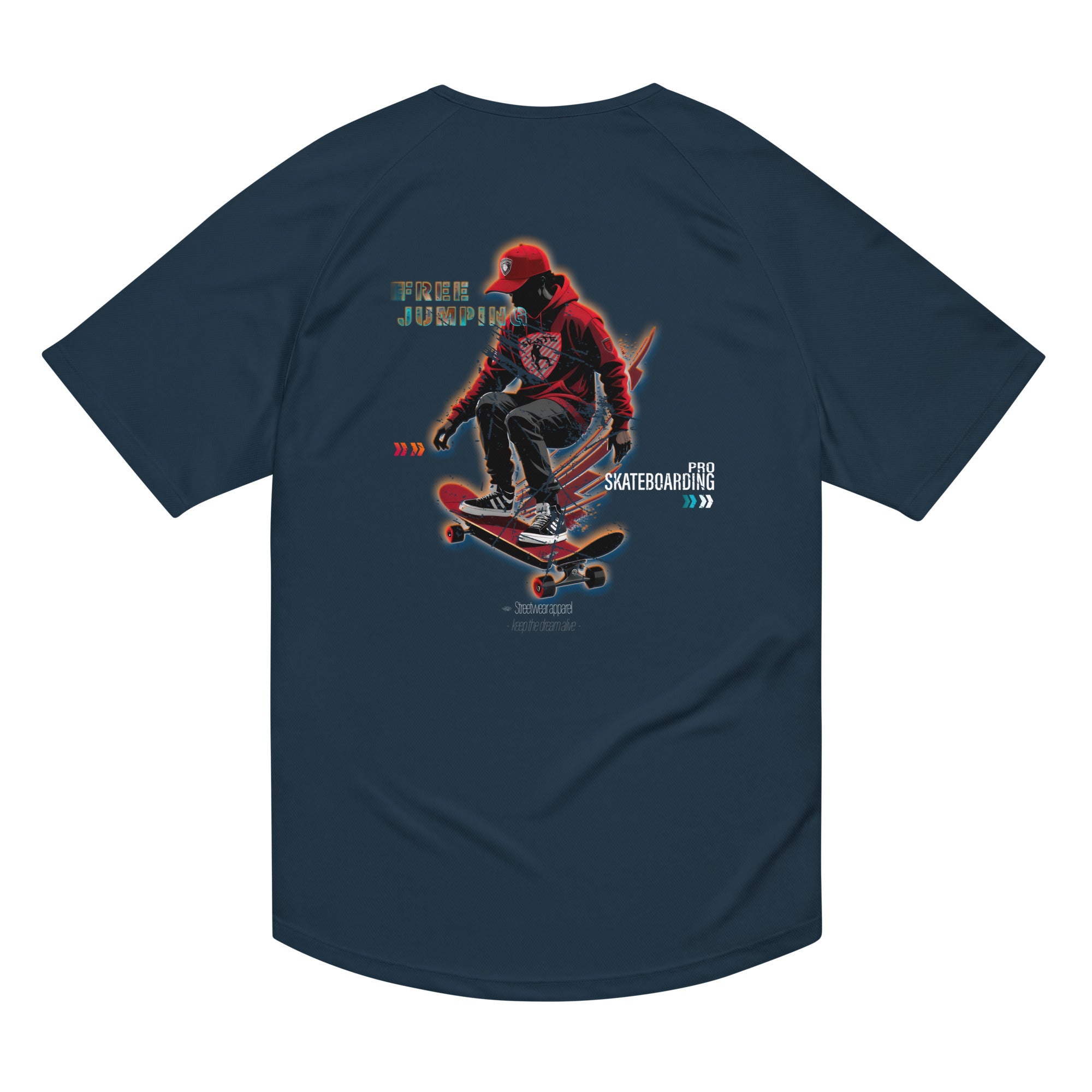 Camiseta deportiva (malla) Hombre Free Jumping
