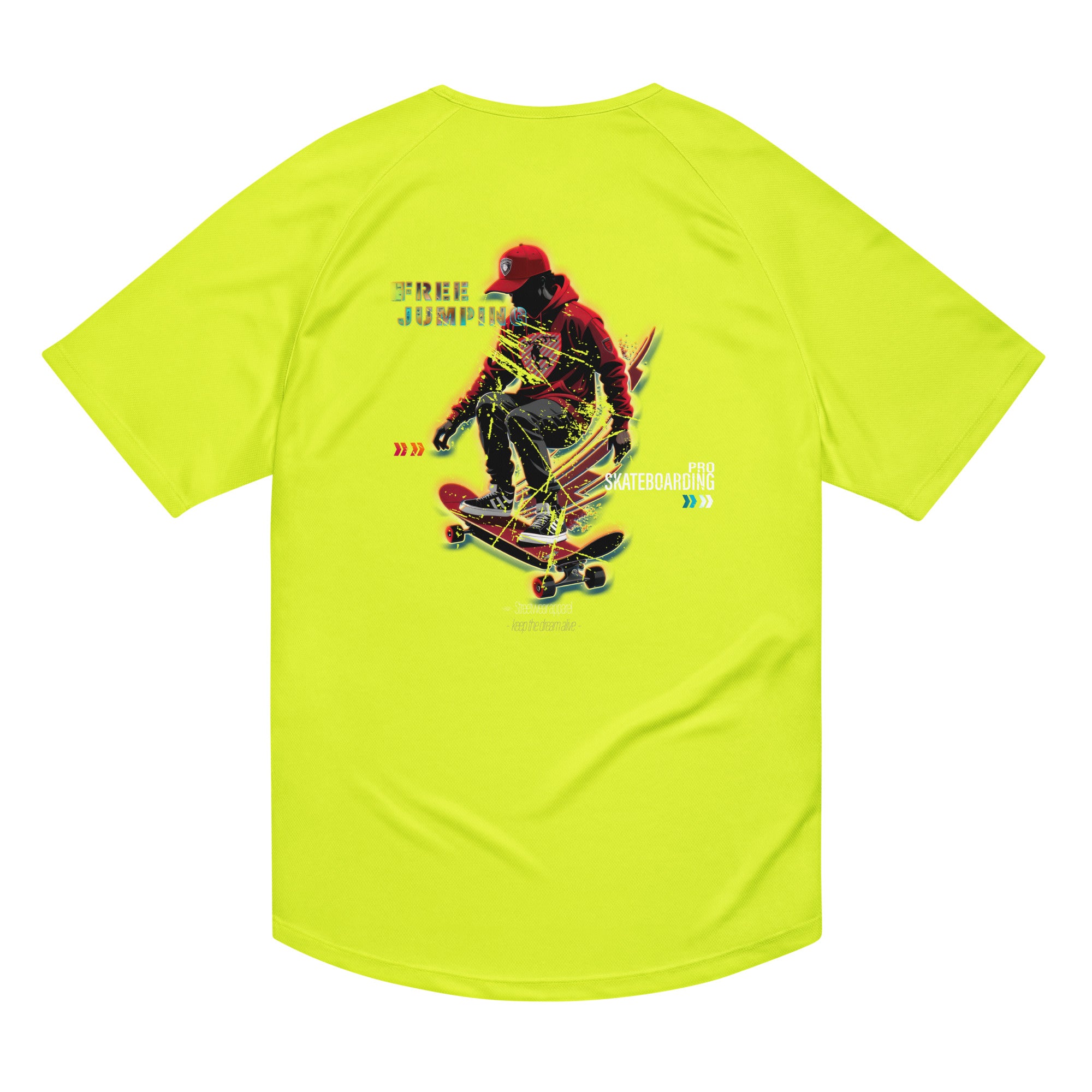 Camiseta deportiva (malla) Hombre Free Jumping
