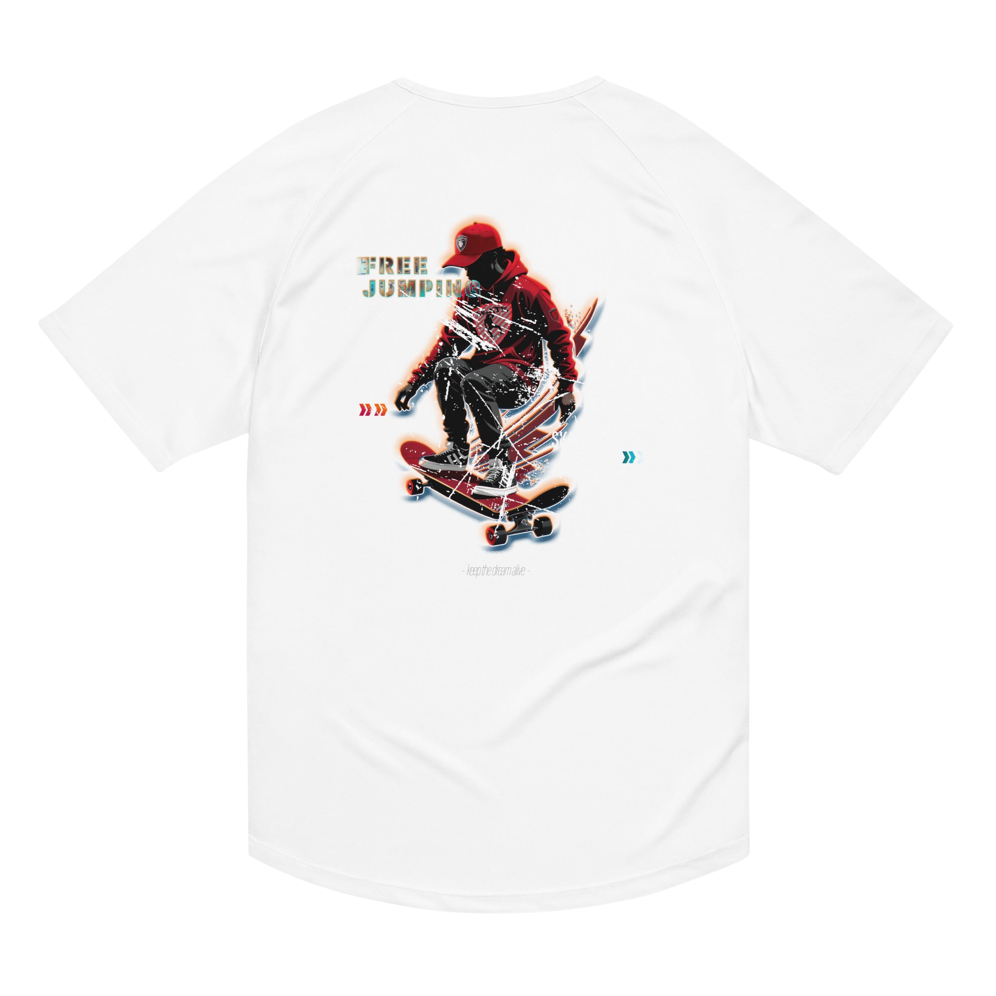 Camiseta deportiva (malla) Hombre Free Jumping