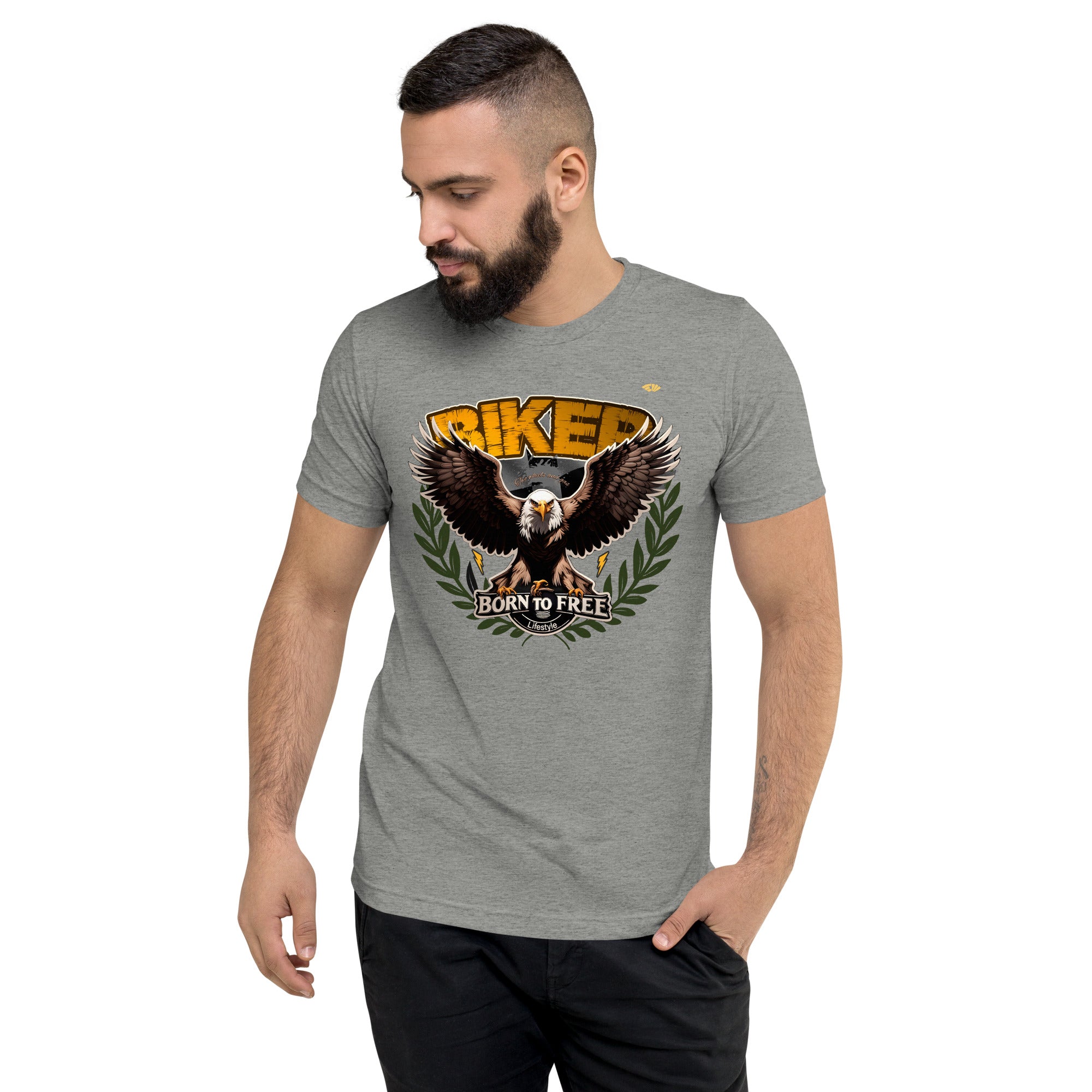 Camiseta triblend Biker
