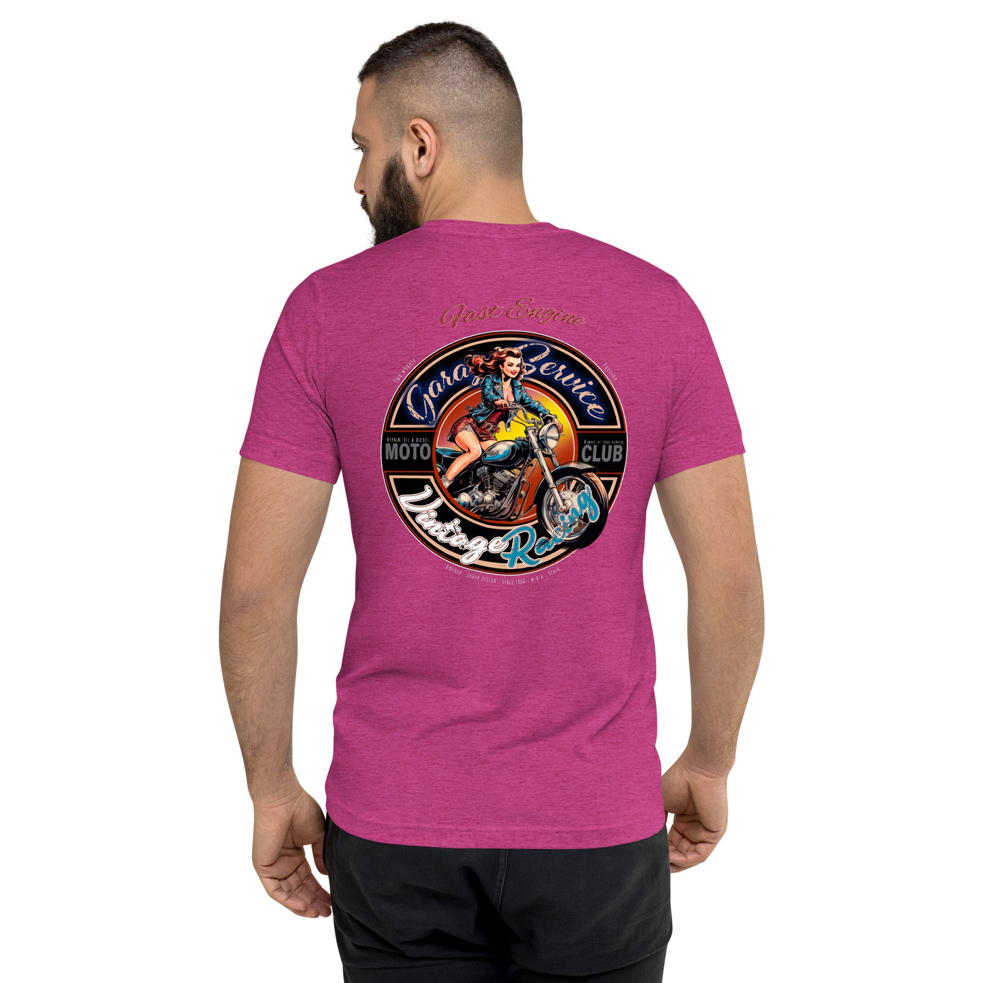 Camiseta triblend Garage Service II