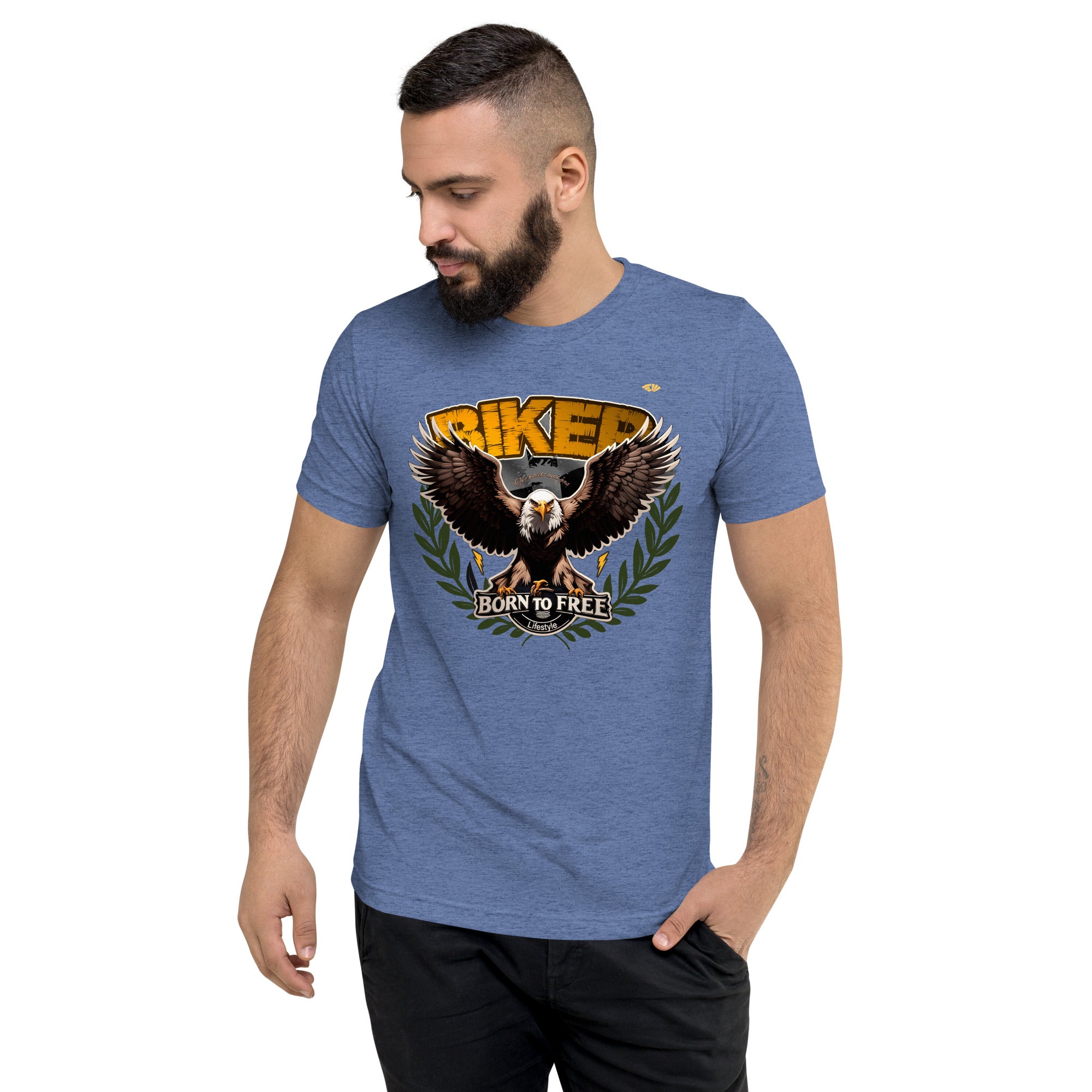 Camiseta triblend Biker