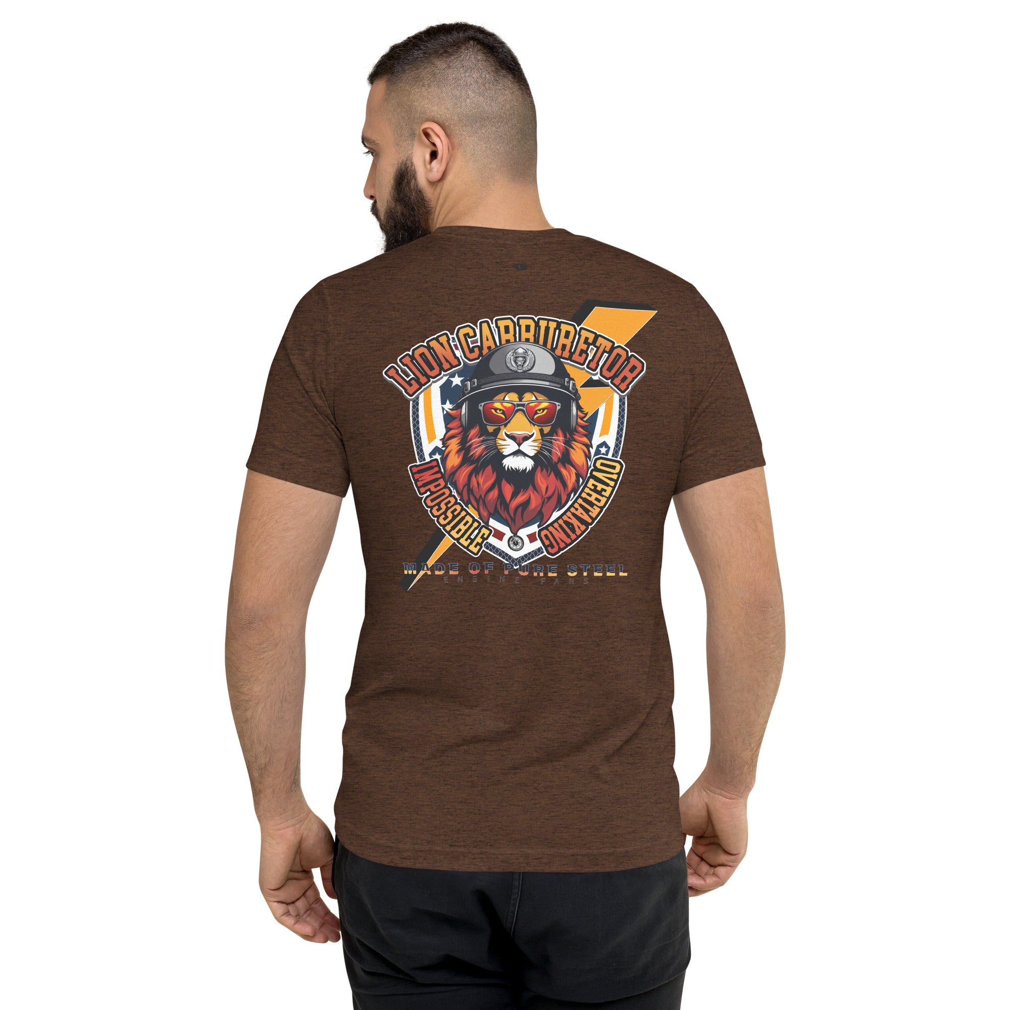Camiseta triblend Lion Carburetor
