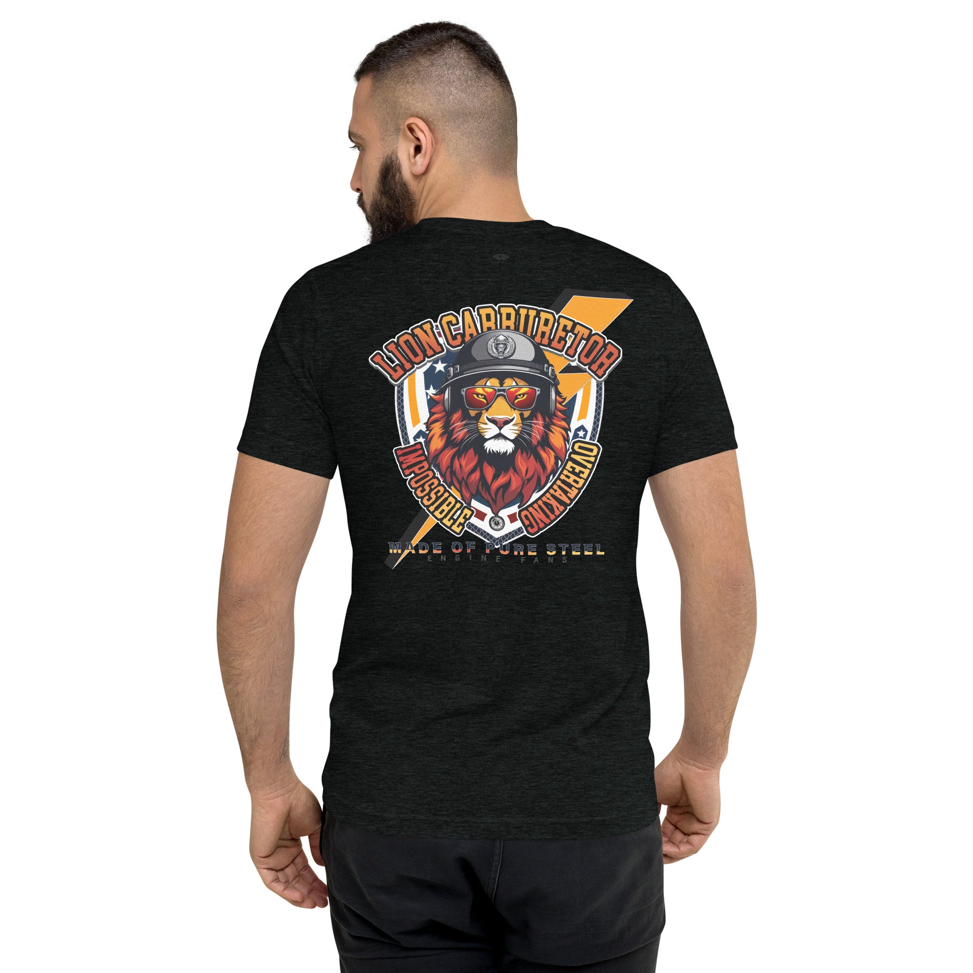Camiseta triblend Lion Carburetor