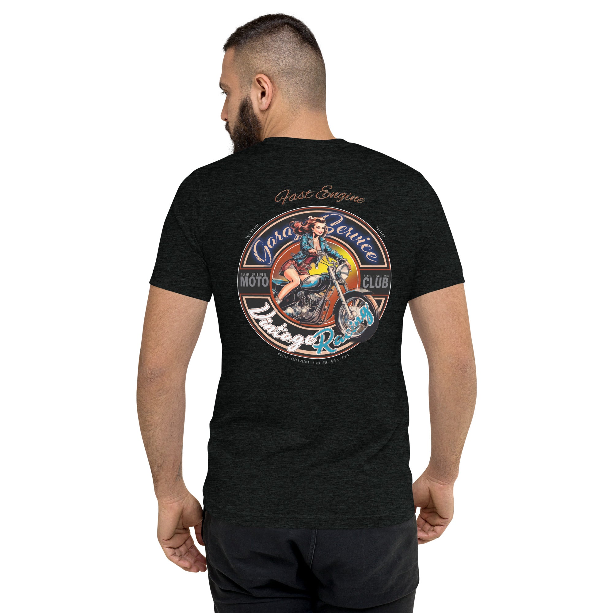 Camiseta triblend Garage Service II