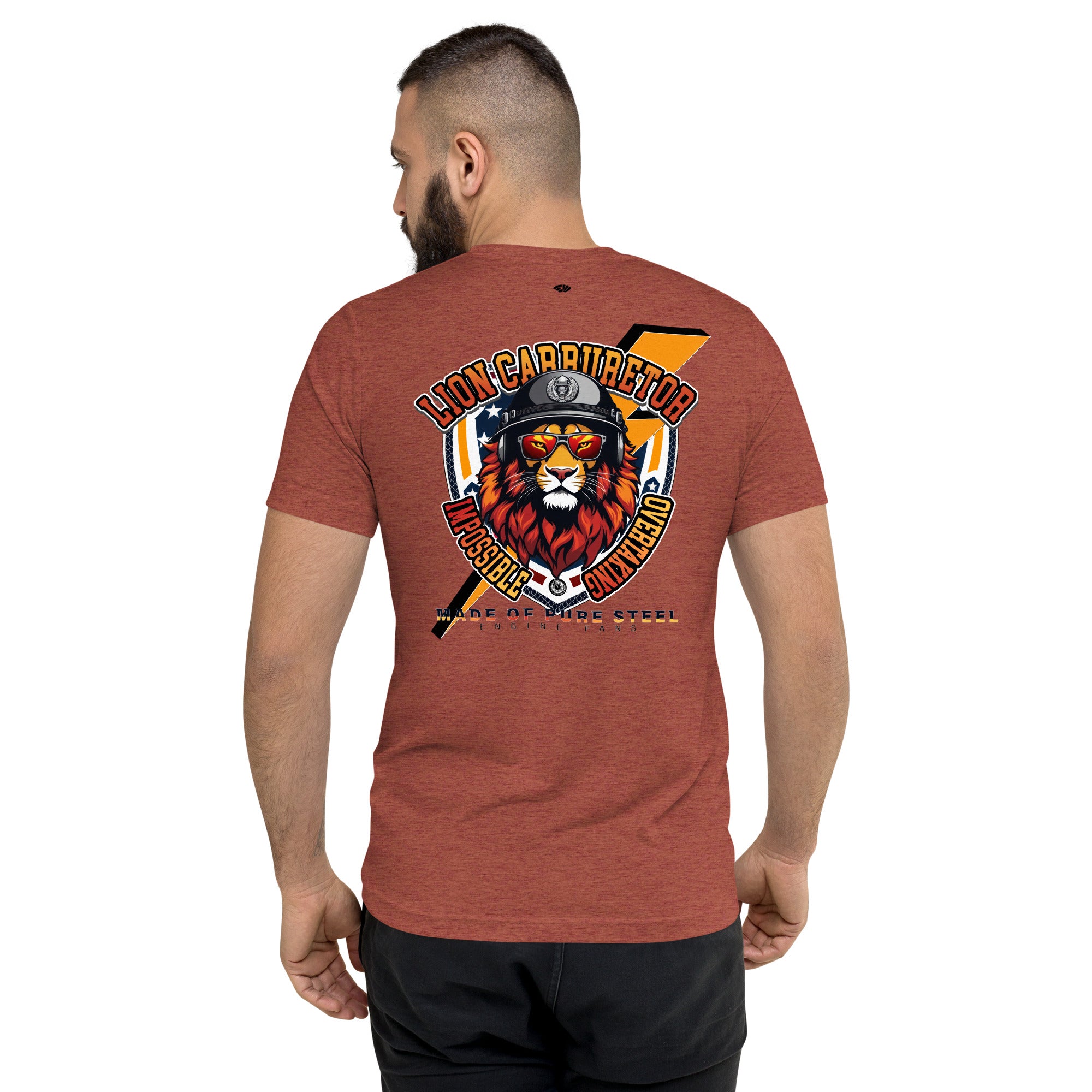 Camiseta triblend Lion Carburetor