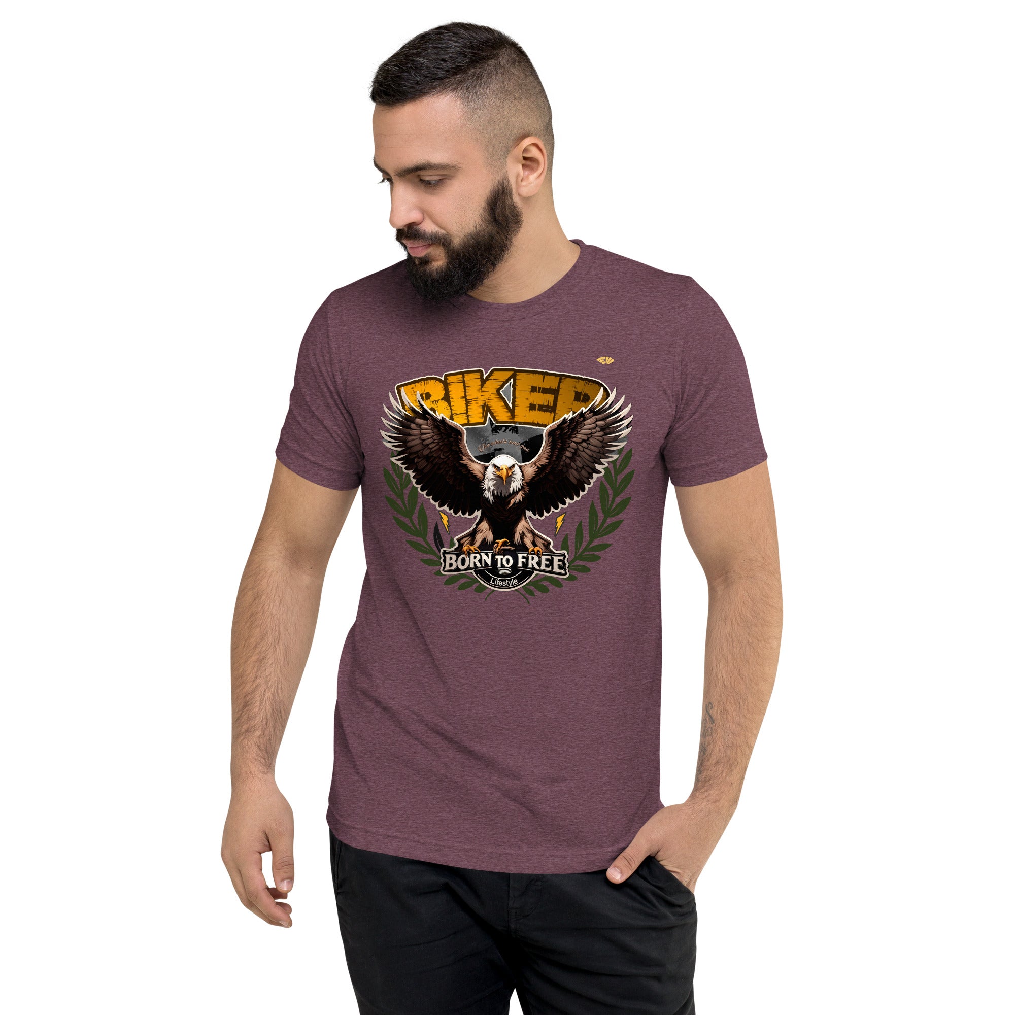 Camiseta triblend Biker
