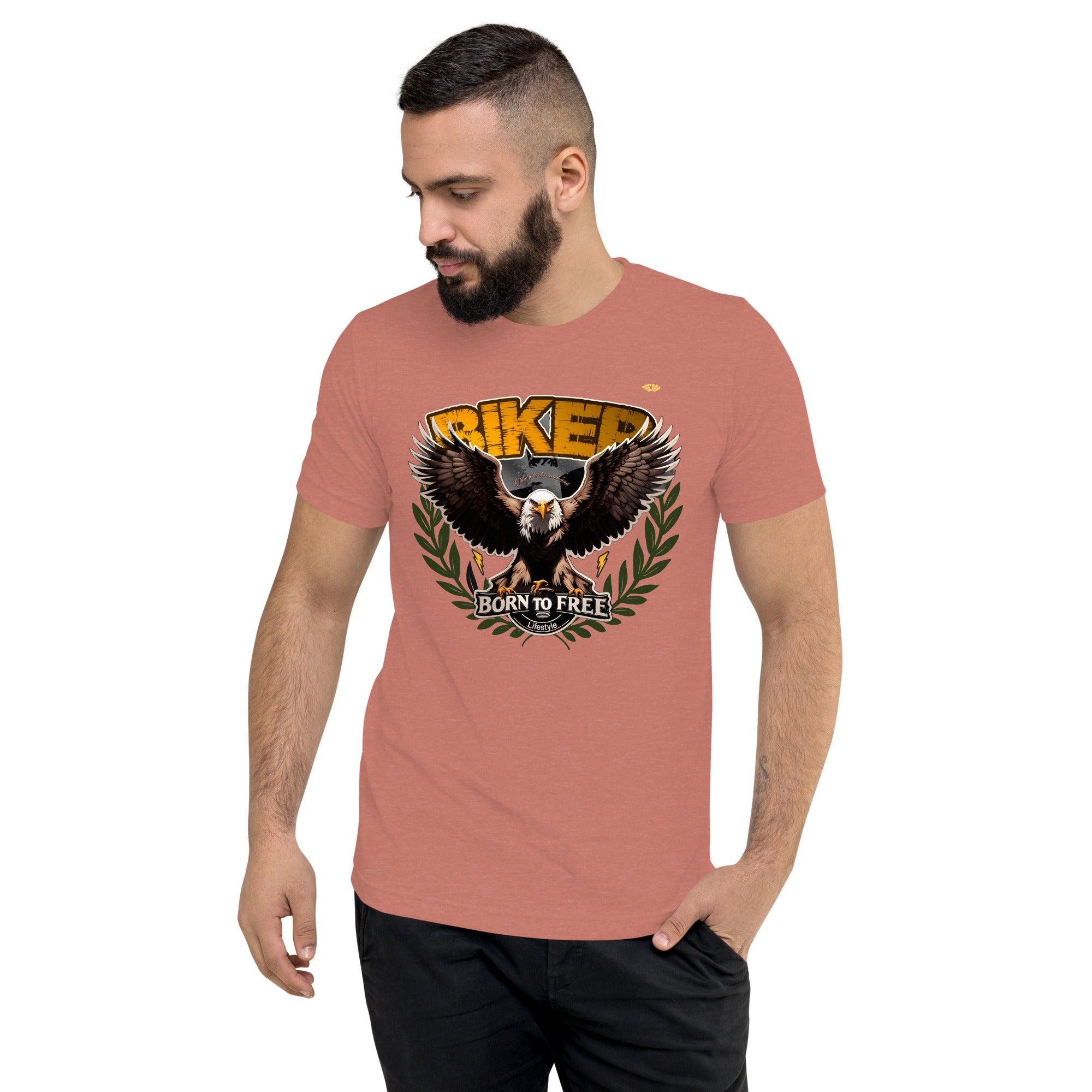Camiseta triblend Biker