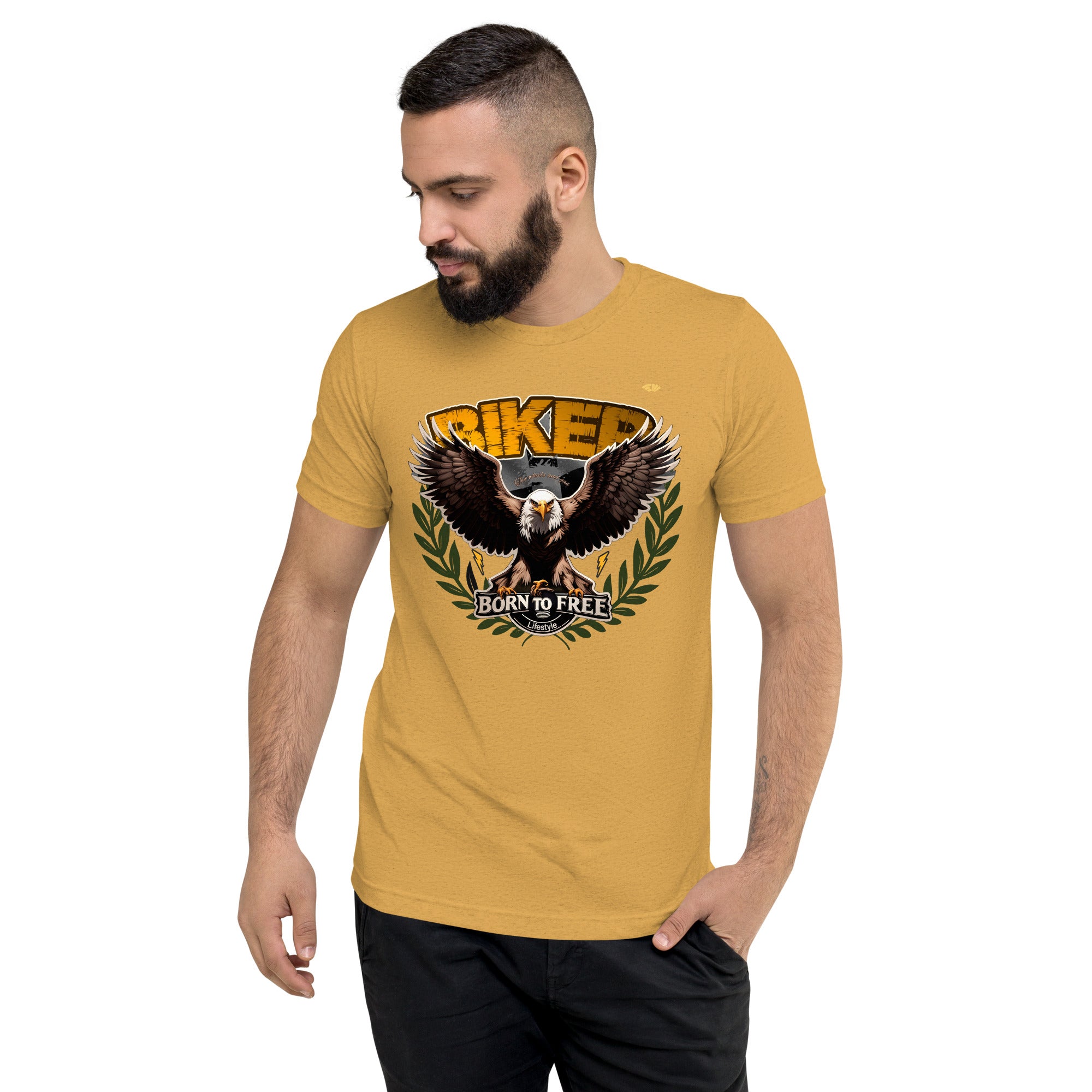 Camiseta triblend Biker