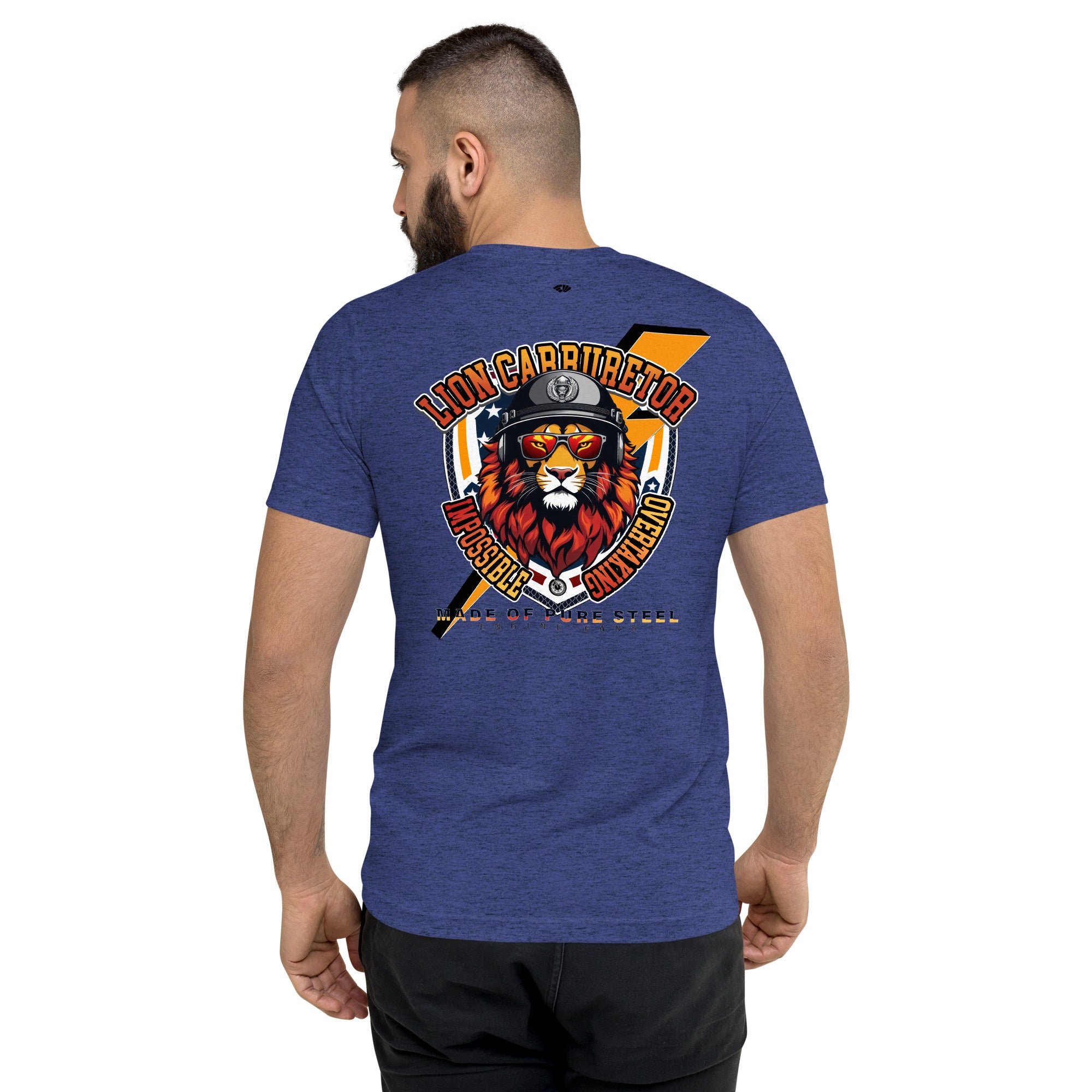 Camiseta triblend Lion Carburetor