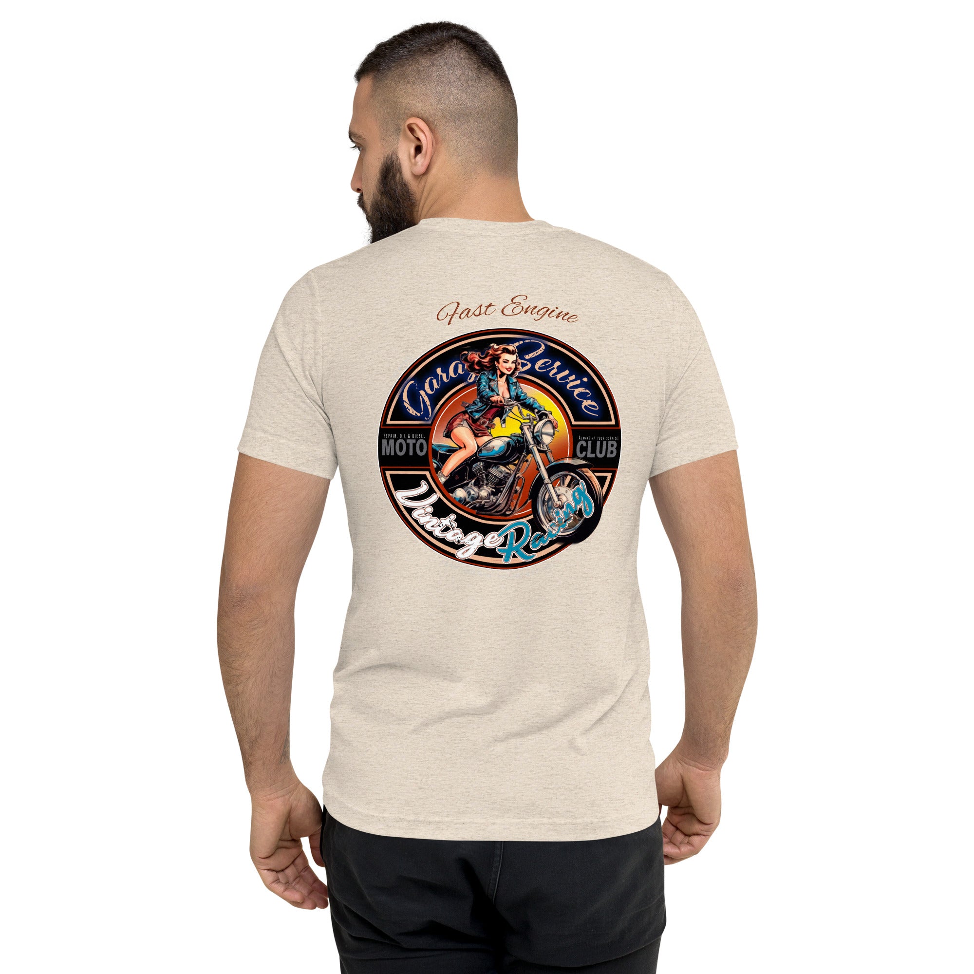 Camiseta triblend Garage Service II