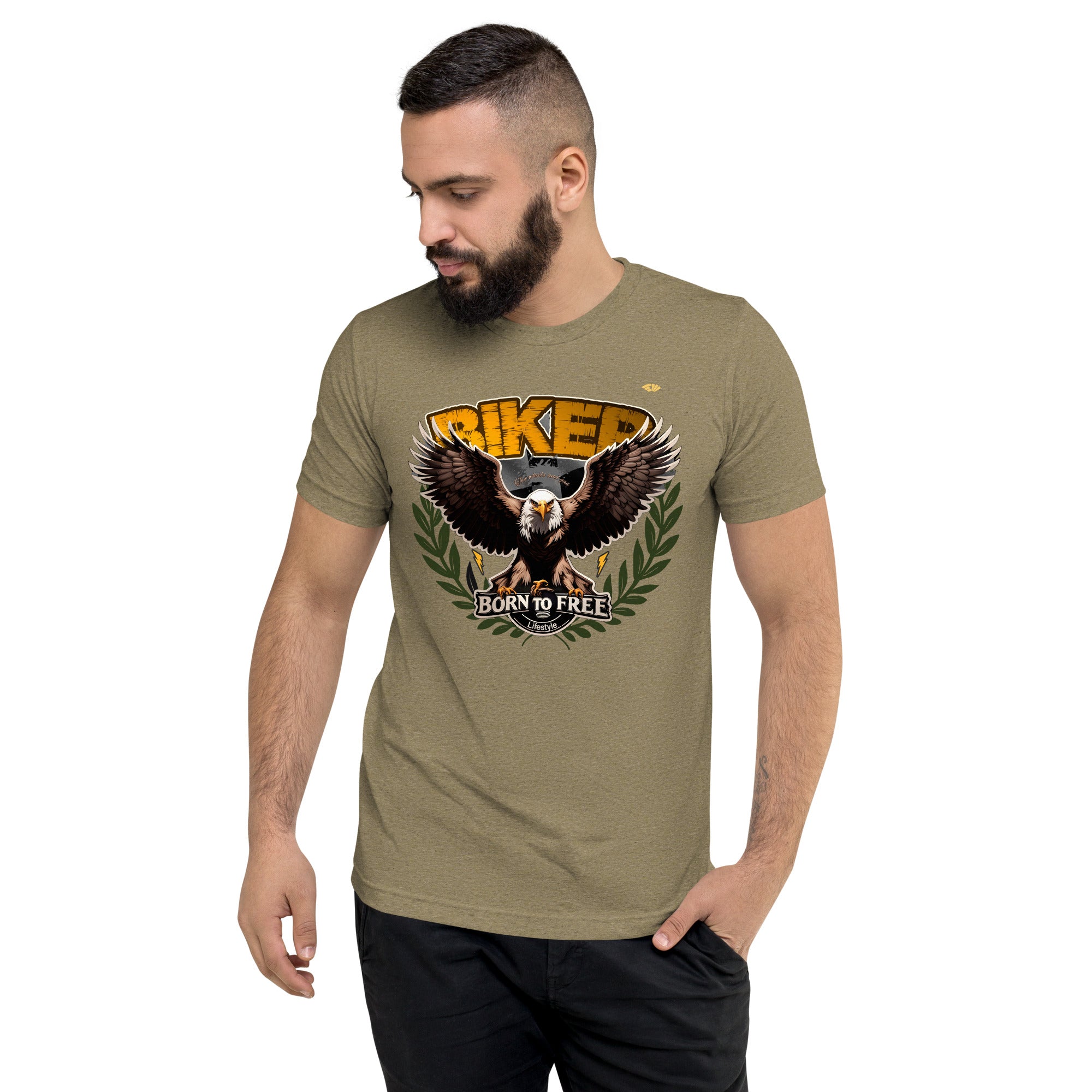 Camiseta triblend Biker