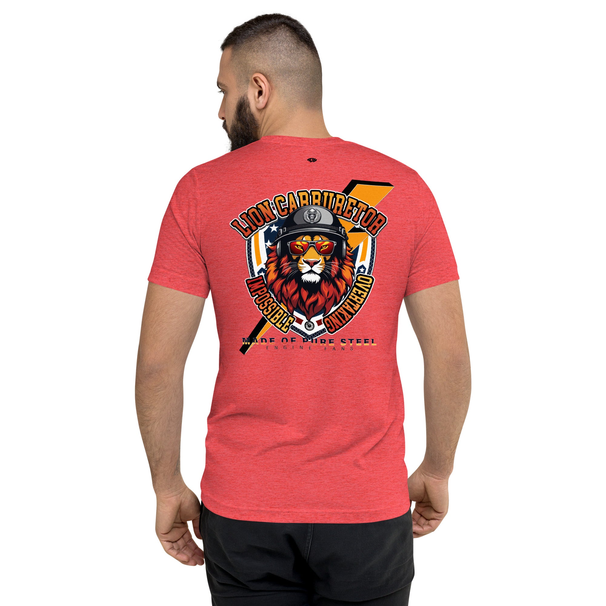 Camiseta triblend Lion Carburetor
