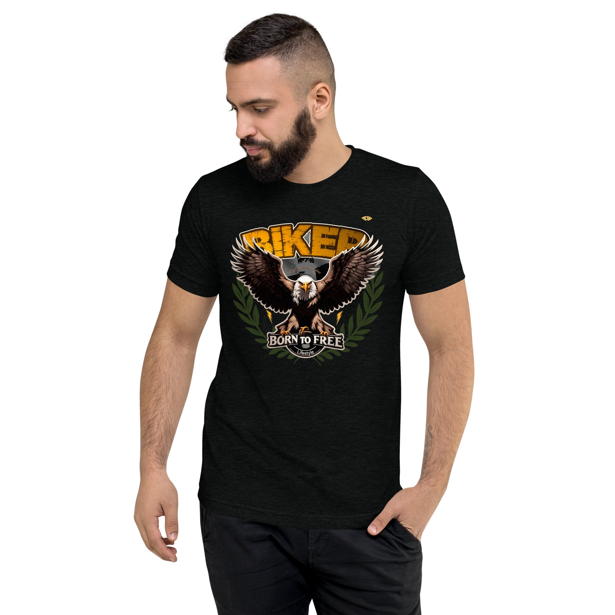 Camiseta triblend Biker
