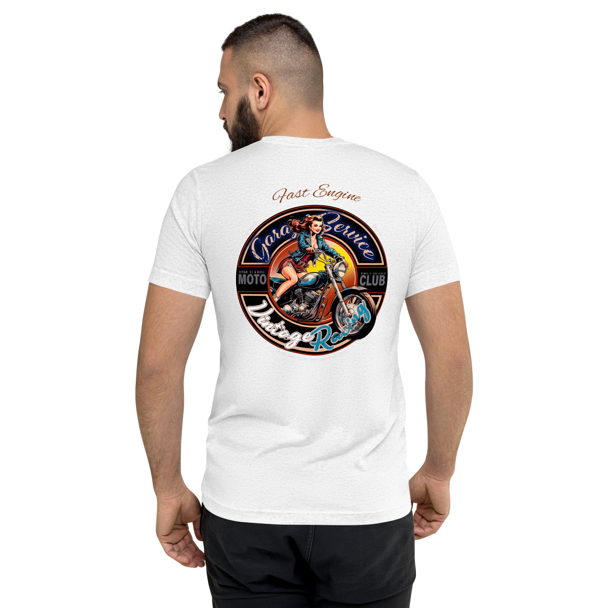 Camiseta triblend Garage Service II