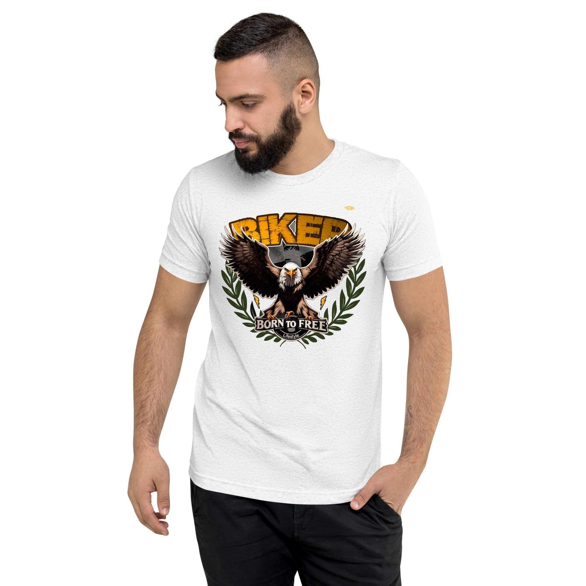 Camiseta triblend Biker