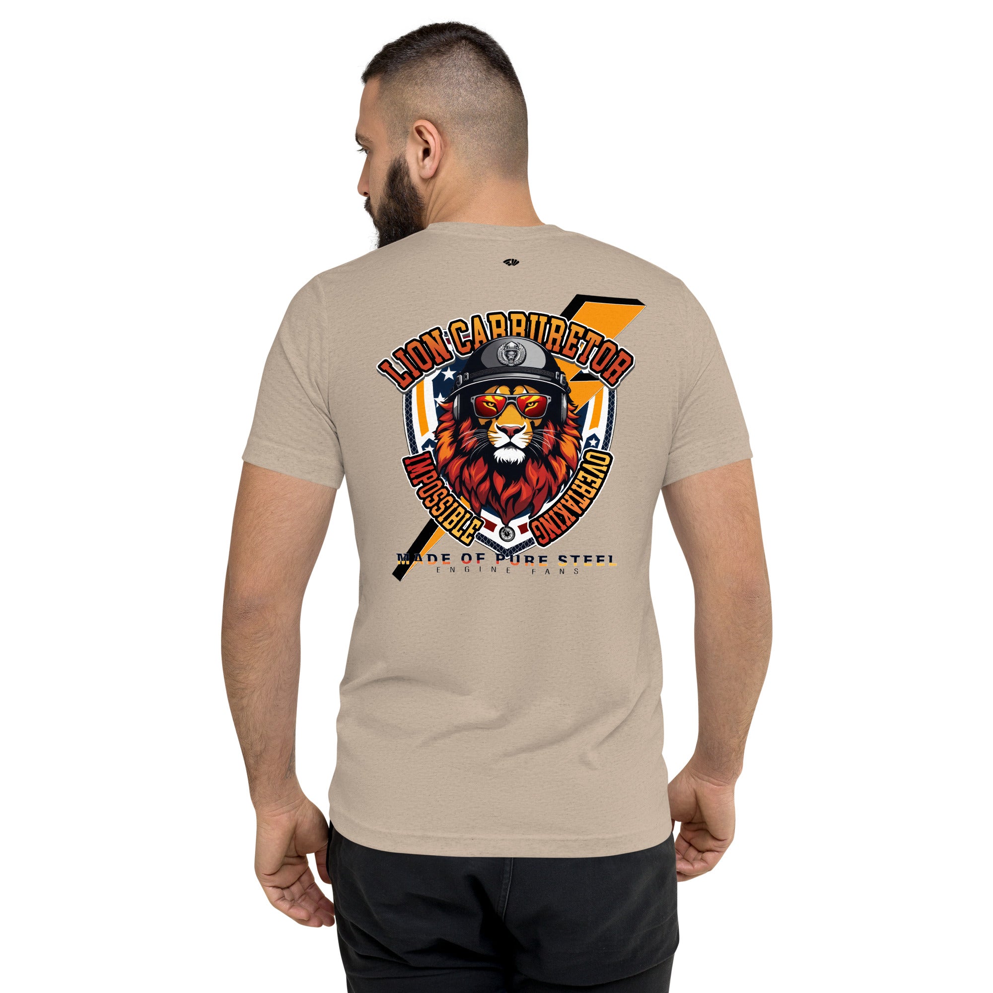 Camiseta triblend Lion Carburetor