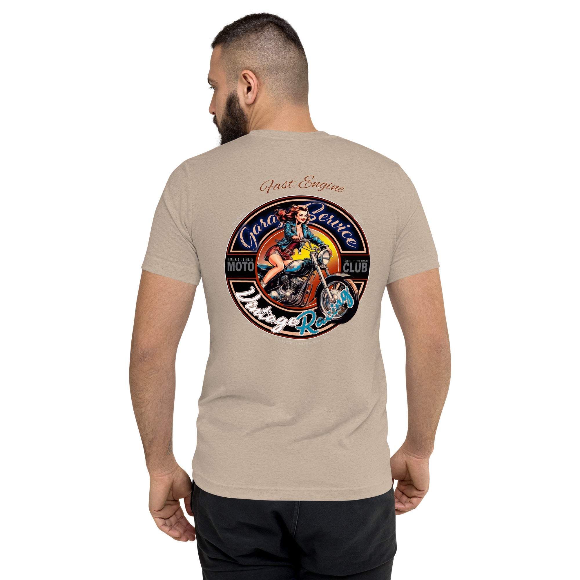 Camiseta triblend Garage Service II