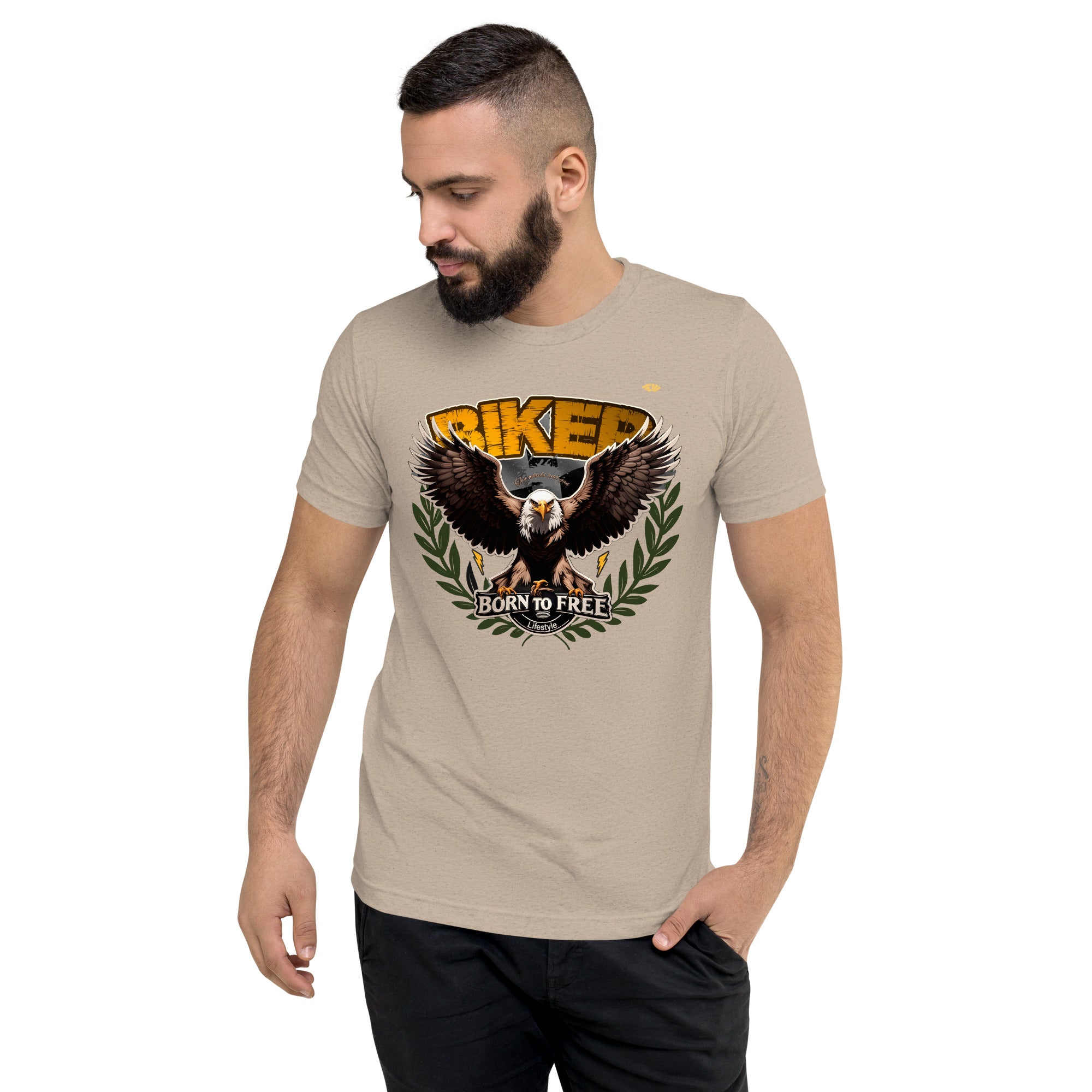 Camiseta triblend Biker