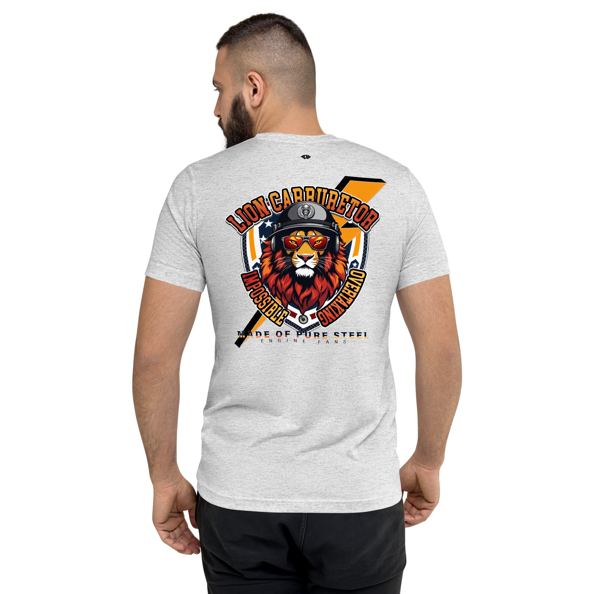 Camiseta triblend Lion Carburetor