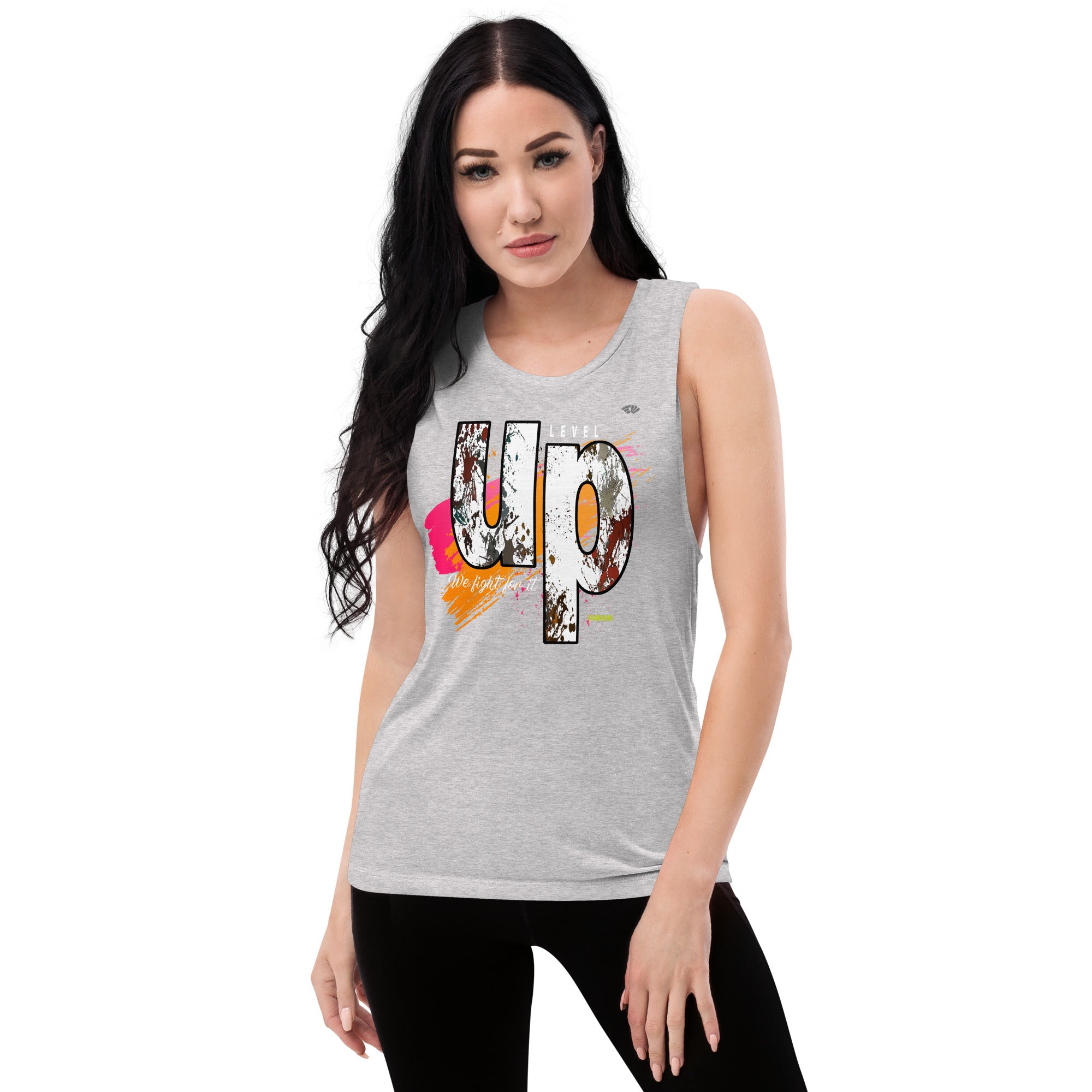 Camiseta sin mangas Mujer Level Up