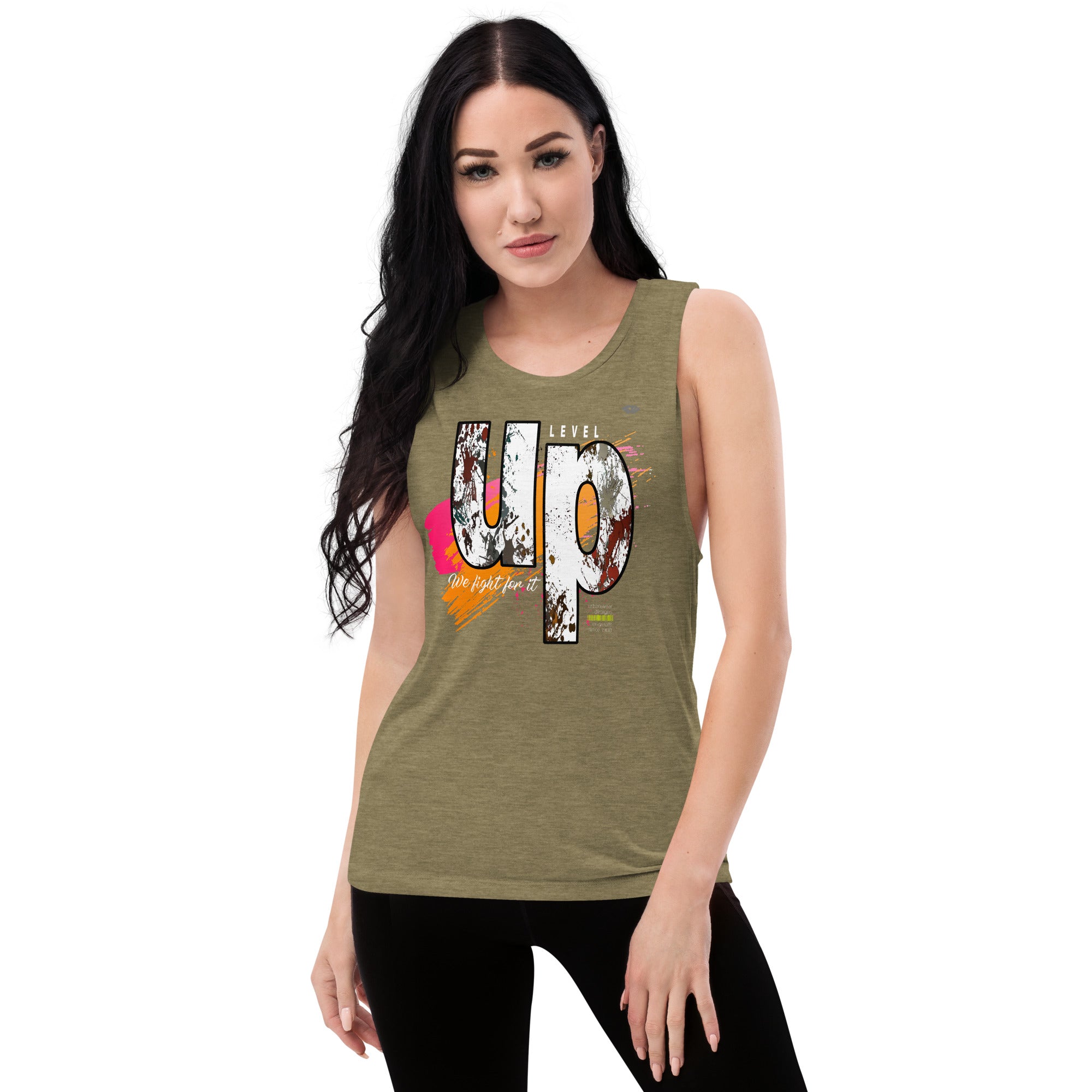 Camiseta sin mangas Mujer Level Up